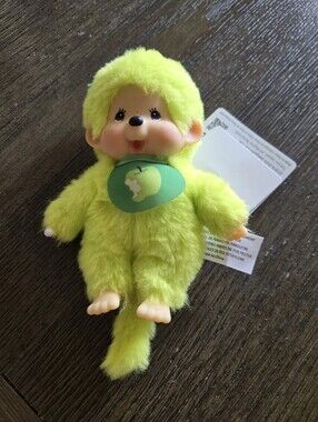 Authentic Monchhichi Fruit Colors Apple🍏💚